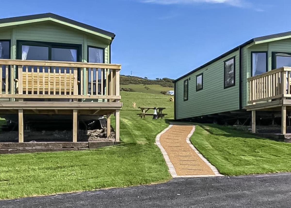 Morfa Bychan Holiday Park Llanychaiarn Exterior foto